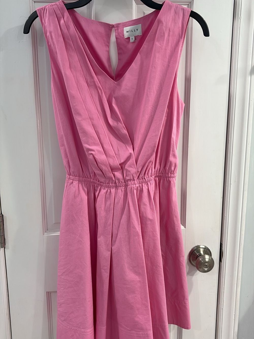 Pink sleeveless dress